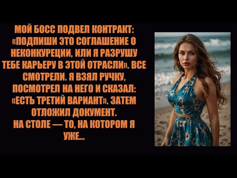 Видео: Мой начальник сказал мне: «Прими эти условия или будешь уничтожен». Я выбрал третий вариант. ...