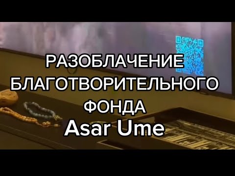 Видео: АСАР УМЕ (asarume) РАЗОБЛАЧЕНИЕ/СКАНДАЛ БЛАГОТВОРИТЕЛЬНОГО ФОНДА | только факты |Еркежан Шайх блогер