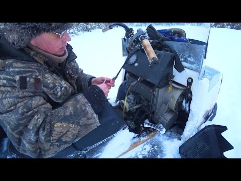 Видео: Двигатель на Буране троит, в чём была причина? Поход в лес с Туланом. Буран коротыш.