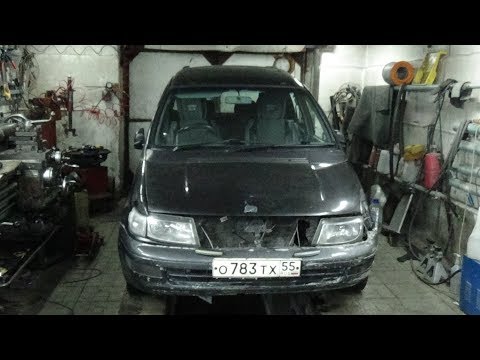 Видео: Замена двигателя на Мицубиси Шариот ( Mitsubishi Chariot )  ч. № 1 демонтаж.