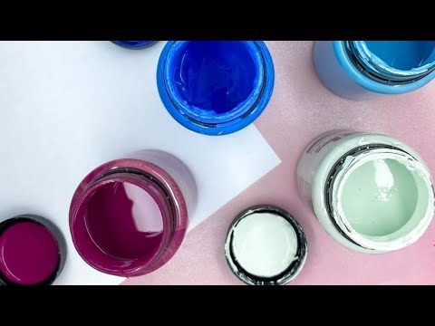 Видео: Картина в технике Fluid Art от ART RESIN LAB.