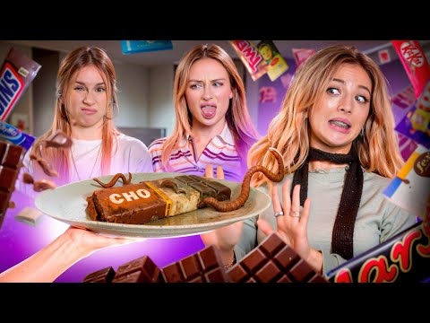 Видео: УГАДЫВАЕМ ШОКОЛАДКИ ПО ВКУСУ/ чуть не стошнило / подружки