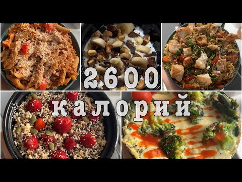 Видео: Моё Питание и Тренировки (5 сбалансированных  приема пищи и подробные рецепты)