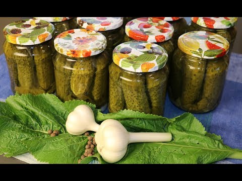 Видео: Маринованные/Консервированные Огурцы. Классический Рецепт.