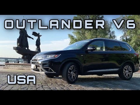 Видео: Обзор Mitsubishi Outlander V6 2016 | Авто из США