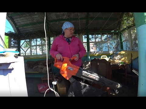 Видео: Обзор садового пылесоса-измельчителя PATRIOT