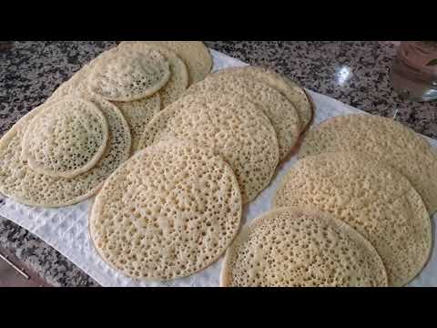 Видео: Марокканские блины (Beghrir). Блины БЕЗ МОЛОКА, БЕЗ ЯИЦ, БЕЗ МАСЛА.
