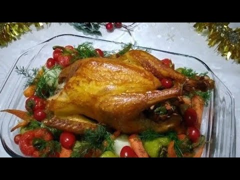Видео: Жареная индейка с необычной начинкой !ТАК ВКУСНО что МОИ Знакомые ХВАЛЯТ МЕНЯ ПЕРЕД ВСЕМИ! Новый год
