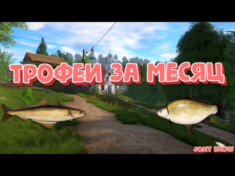 Видео: #РР4 Трофеи за месяц . Буффало , синий карп и многое другое ...