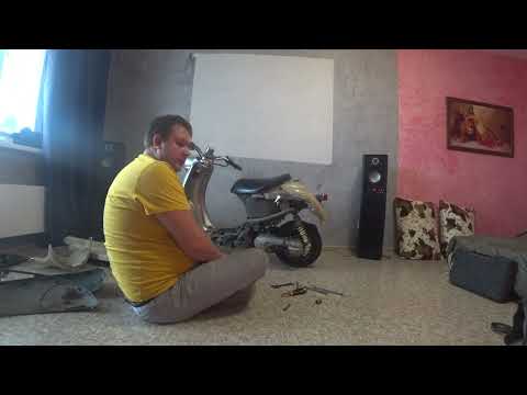 Видео: yamaha vino  замена поршневой