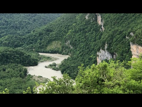 Видео: КОДОРСКОЕ УЩЕЛЬЕ,У МЕНЯ ДУХ ЗАХВАТИЛО!!АБХАЗИЯ 2021.На обратном пути в Женский Монастырь