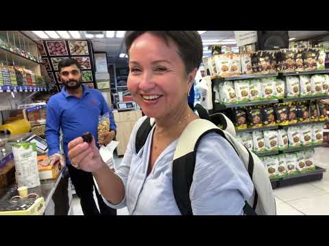 Видео: Обожаю это место! Щедрый Mina market: рынок фиников, иранский рынок и ужин на рыбном рынке