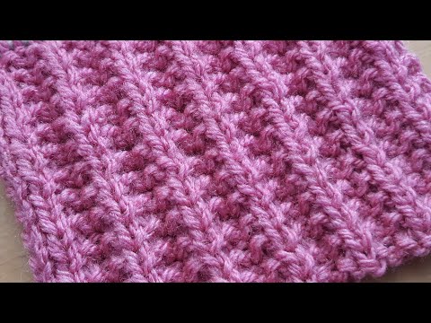Видео: Ложная резинка. Вяжем спицами простой узор для детских и взрослых изделий.
