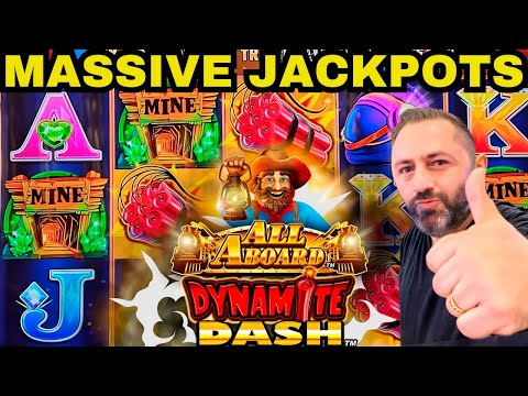 Видео: ОГРОМНЫЕ ДЖЕКПОТЫ, О БОЖЕ МОЙ, ЦЕЛЫЙ РЯД СЛОТОВ НА ВСЕХ БОРТАХ DYNAMITE DASH 🤑