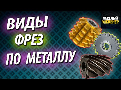 Видео: Классификация и виды фрез по металлу. Конструкция и назначение фрез. Червячная фреза и др