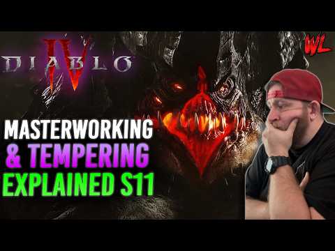 Видео: Переработка мастерства и закалки в 11 сезоне Diablo 4 PTR