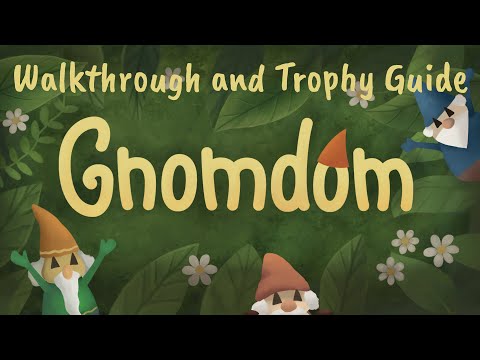 Видео: Gnomdom — Прохождение | Руководство по трофеям | Руководство по достижениям