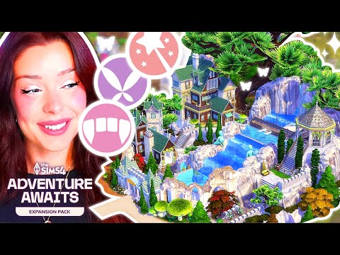 Видео: Строительство лагеря для ВСЕХ ОККУЛЬТОВ в The Sims 4: приключения ждут