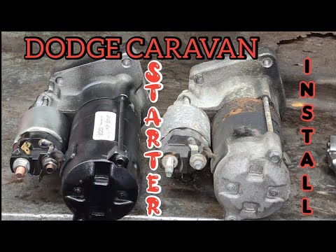 Видео: DODGE CARAVAN | ЗАМЕНА СТАРТЕРА | КАК СНЯТЬ/УСТАНОВИТЬ СТАРТЕР | VIN DADI | VNATION