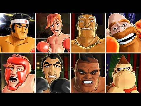 Видео: Punch-Out!! Wii HD — все боссы (без урона)