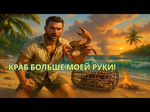 Видео: ЖАРЮ ЦЕЛОГО МОРСКОГО УГРЯ И ГИГАНТСКОГО КРАБА НА БАМБУКОВОМ ГРИЛЕ! (ВЫЖИВАНИЕ. ПРЕМИУМ-ЕДА)
