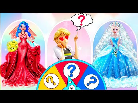 Видео: Эльза, Уэнсдей и Леди Баг в новых свадебных платьях | Стильный вау!