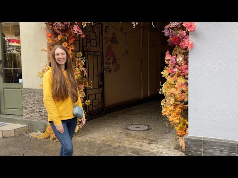 Видео: Ужгород в жовтні || Гуляю по дощу