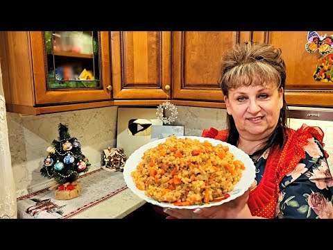 Видео: Жемчужная  каша, незатейливый рецепт вкусного ужина!