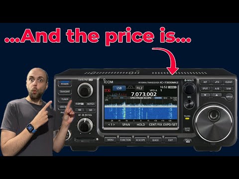 Видео: Наконец-то появилась цена на IC-7300MK2!