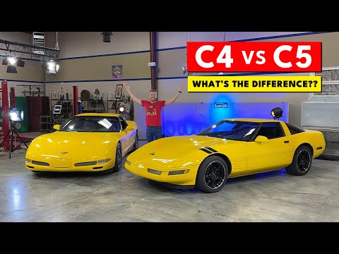 Видео: Вот ВСЕ основные различия между Corvette C4 и C5