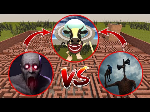 Видео: Сатурнит Вака Сатурнита против SCP 096 в Garry's Mod #108