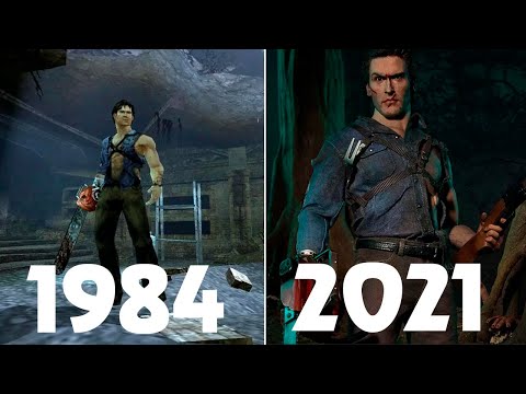 Видео: Эволюция игры Зловещие мертвецы / Evolution games of The Evil Dead 1984-2021