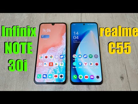 Видео: INFINIX NOTE 30i vs REALME C55 ЖИВОЕ СРАВНЕНИЕ