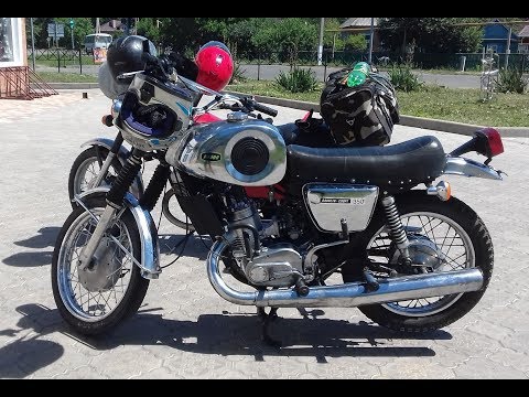 Видео: иж планета спорт с водяным охлаждением, помпа часть 4