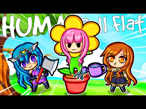 Видео: Мы застряли снаружи в Human Fall Flat!