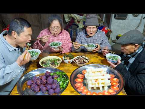 Видео: Благоприятная еда на китайский Новый год | Традиционная сельская жизнь