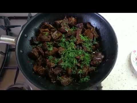 Видео: ГОВЯЖЬЕ ЛЁГКОЕ "ЖАРЕНОЕ"