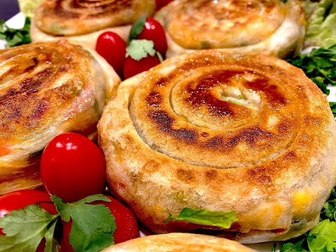 Видео: ПИРОЖКИ-УЛИТКИ С ИЗУМИТЕЛЬНОЙ НАЧИНКОЙ, ОЧЕНЬ ВКУСНО И ПОЛЕЗНО!!