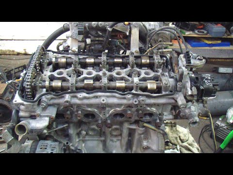 Видео: сборка двигателя SR18 часть 2