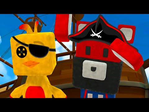 Видео: Супер Мишка Пират и новая Машина в Аркад #90 Обновление  и Миссии Super Bear Adventure на пурумчата