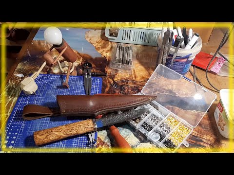 Видео: Ножны для не якутского ножа