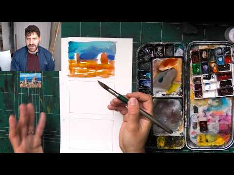 Видео: Это упражнение по акварели мгновенно улучшит ваши навыки