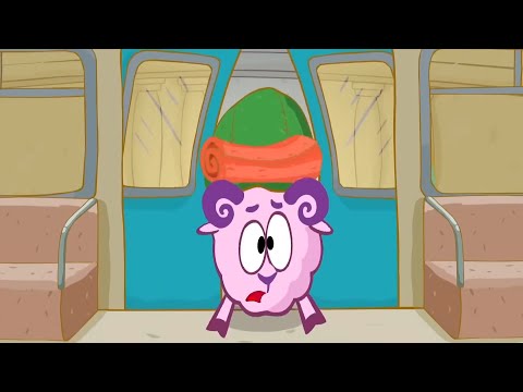 Видео: Смешарики | Азбука безопасности. Безопасность в транспорте. Смотреть онлайн. Мультики для детей. 0+