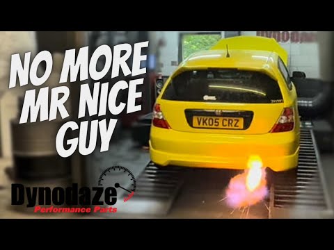 Видео: Модифицированный и сопоставленный Как ведёт себя Honda Civic Ep3 Typer!