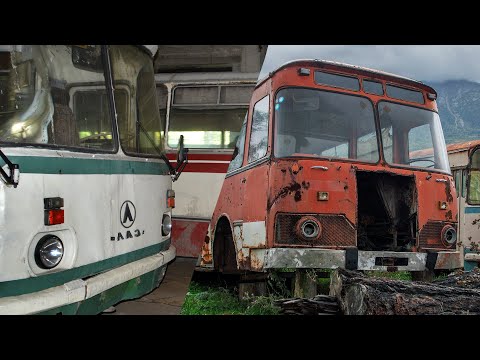 Видео: Последние советские автобусы. Усть-Каменогорск, Риддер, Зыряновск