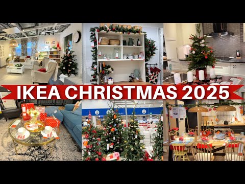 Видео: ПЕРВЫЙ ВЗГЛЯД НА РОЖДЕСТВО ИКЕА 2025 🎄🎅