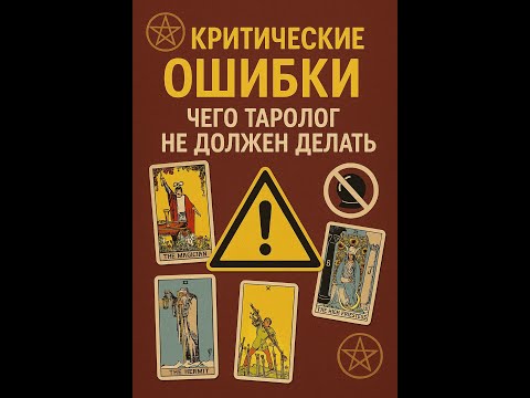 Видео: Ошибки таролога. часть 1. Абсолютизация предсказания: когда судьба превращается в приговор