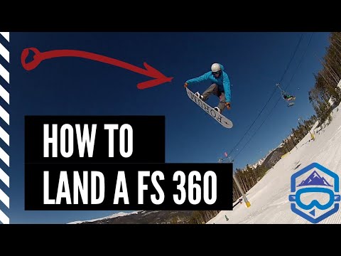 Видео: Как приземлиться с помощью Frontside 360 ​​на сноуборде