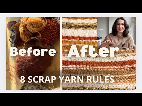 Видео: НЕ НАЧИНАЙТЕ ПРОЕКТ С ОСТАТКАМИ ПРЯЖИ, пока не посмотрите это