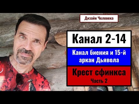 Видео: Канал 2-14. Отклик генератора и 15-й канал Дьявола. Дизайн человека. Из Архива 2016г.